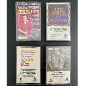 Tito Puente Cassettes: Salsa Meets Jazz, Tambo, On Broadway, Goza Mi Timbal